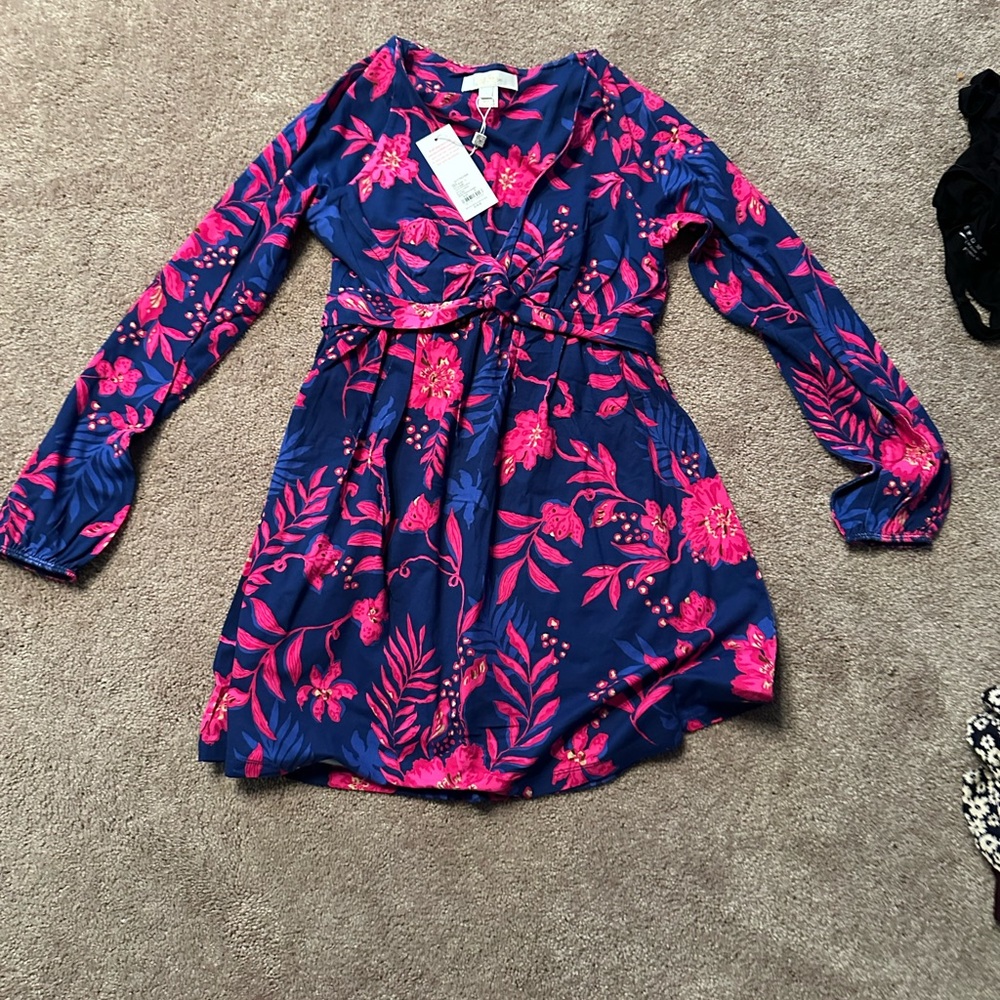 Lilly Pulitzer Loralei Skirted Romper size small in Never Ending Summer!